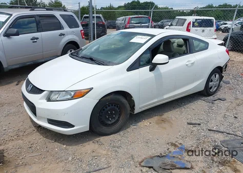 2012 Honda Civic Lx z USA, uszkodzony, nr VIN 2HGFG3B52CH525210